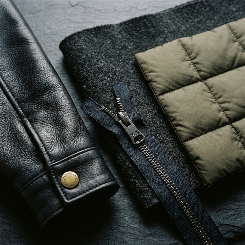 Jackets - Closure & Hardware Detail