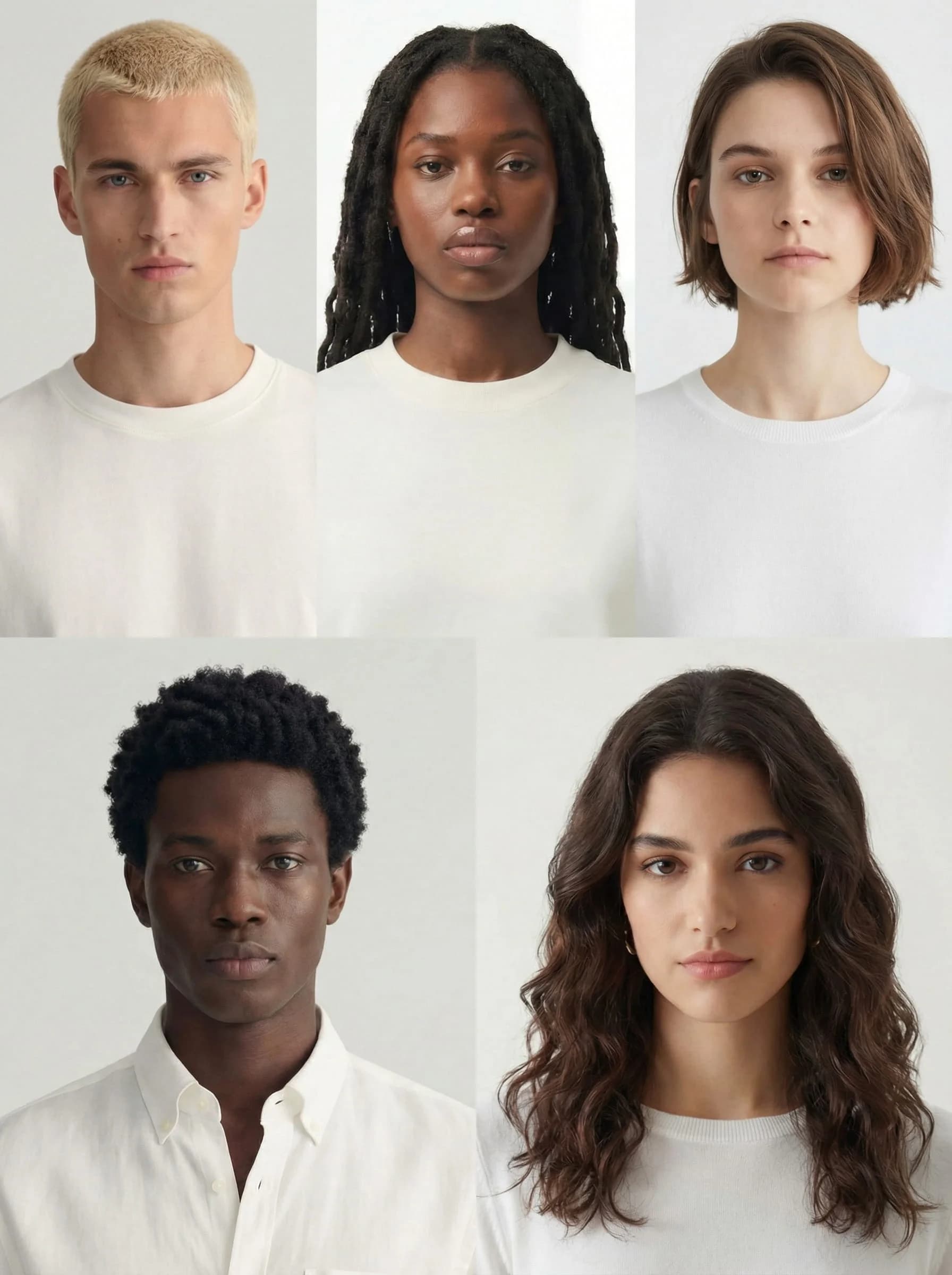 High-end fashion editorial imagery generated by AI