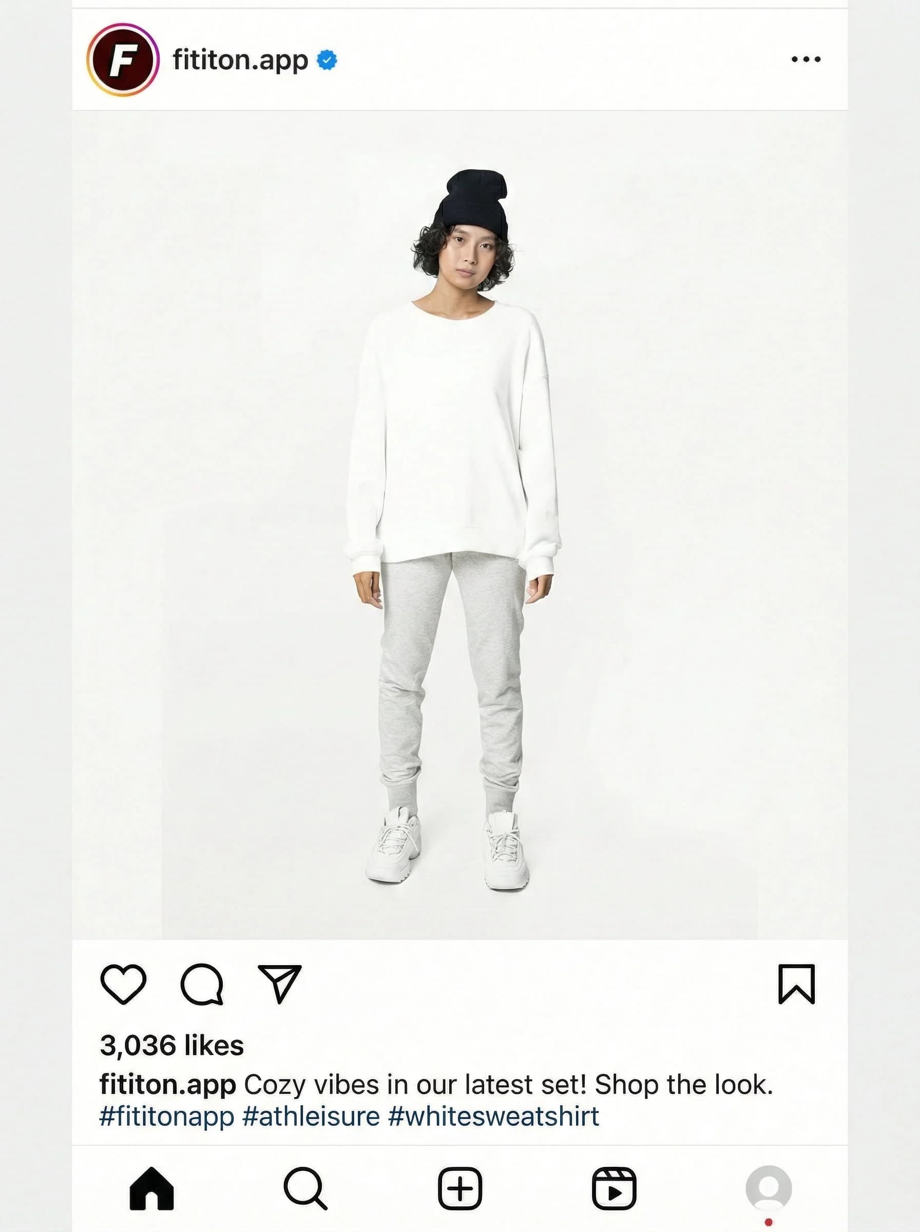 Dynamic fashion video created for Instagram reels